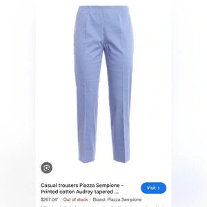 Piazza Sempione Trousers size 44